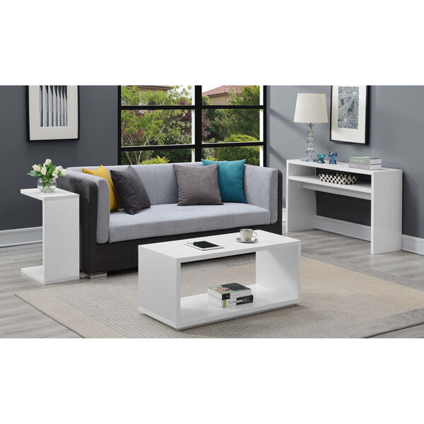 Northfield White 18-Inch Coffee Table, image 4
