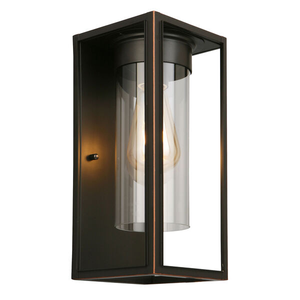 Walker Hill Oil Rubbed Bronze Five-Inch One-Light Outdoor Wall Sconce, image 1