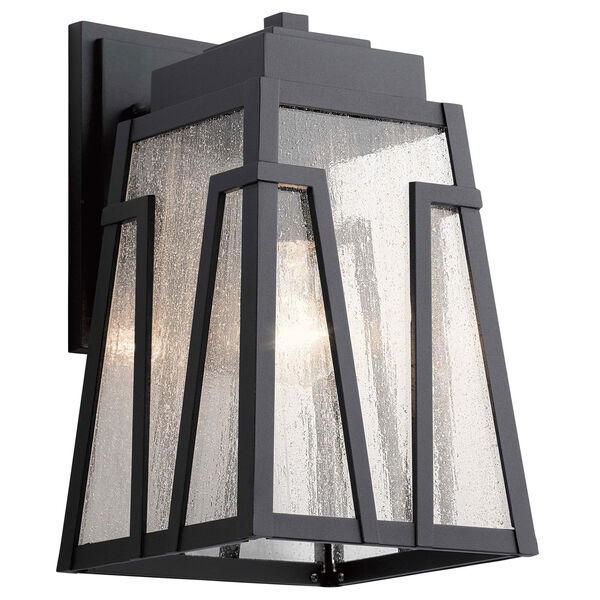 Koblenz Textured Black 14-Inch One-Light Outdoor Wall Sconce, image 1