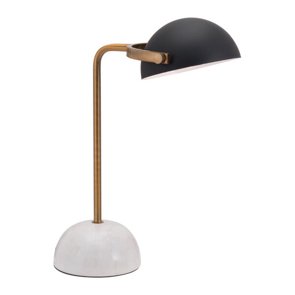 Irving Black LED Desk Lamp, image 1