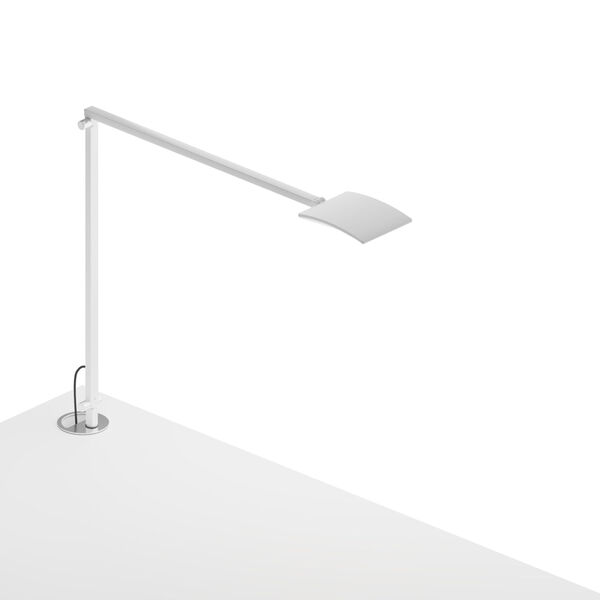 Mosso White LED Pro Desk Lamp with Grommet Mount, image 1