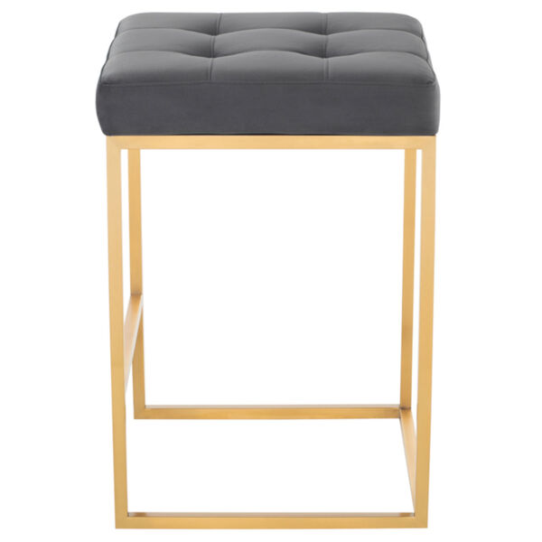 Chi Gold and Gray Counter Stool, image 3