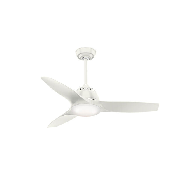 Wisp Fresh White 44-Inch LED Ceiling Fan, image 1