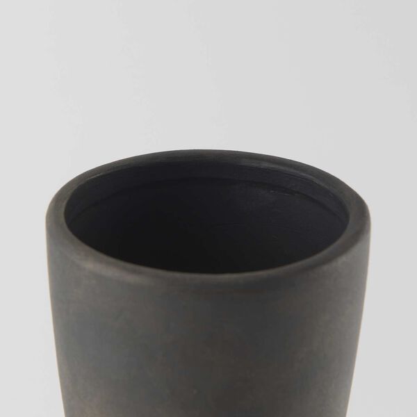 Kaz Earthy Brown Ceramic Vase, image 6