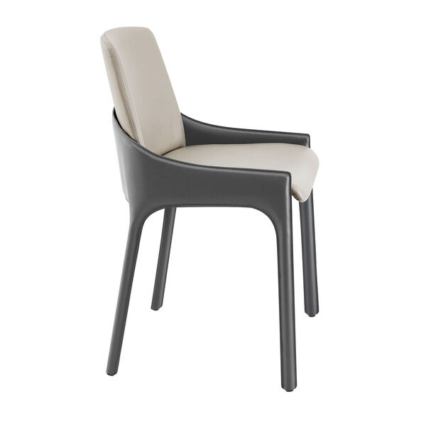 Vilante Gray 21-Inch Side Chair, image 3