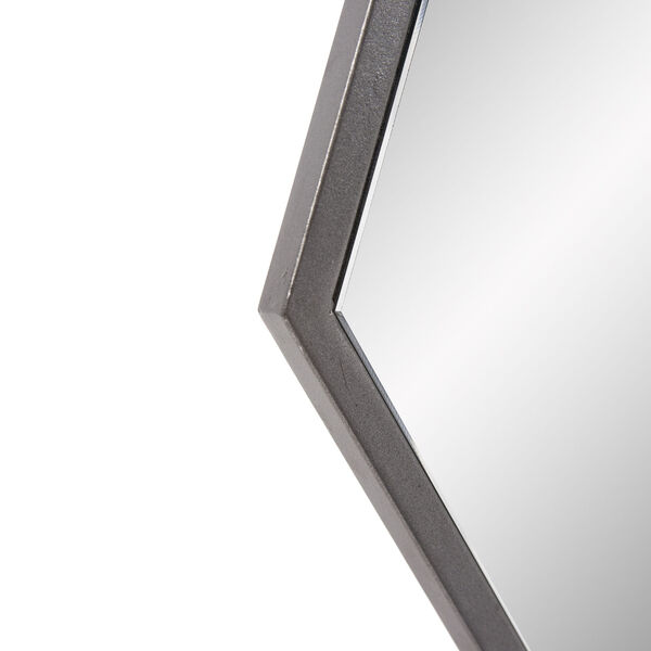Hexad Geometric Graphite Mirror, image 4