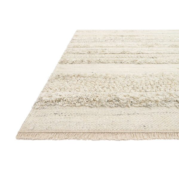 Crafted by Loloi Rodeo Ivory Rectangle: 7 Ft. 9 In. x 9 Ft. 9 In. Rug, image 2