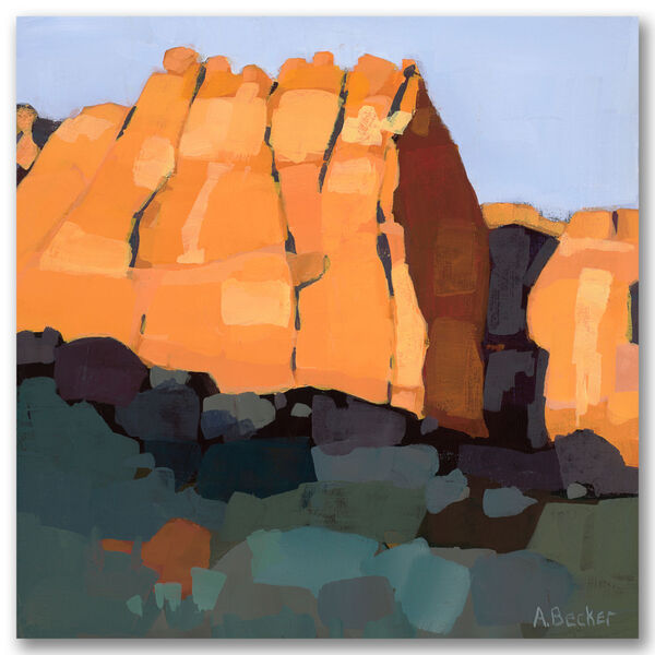Red Rock Gallery Wrapped Canvas, image 2