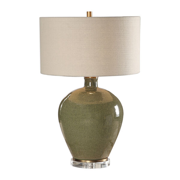 Elva Emerald One-Light Table Lamp, image 1