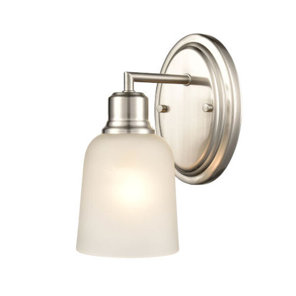 Amberle Brushed Nickel One-Light Wall Sconce, image 4