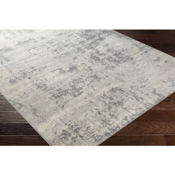 Monaco Silver Gray and Medium Gray Runner: 2 Ft. 7 In. x 7 Ft. 3 In. Rug, image 4