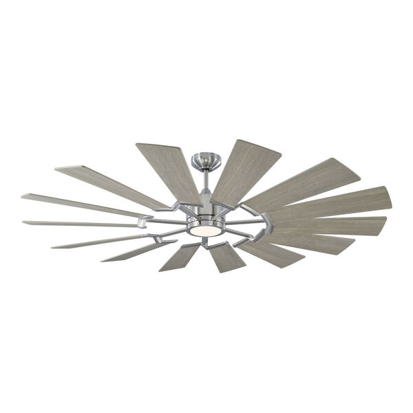 Prairie Brushed Steel 62-Inch Energy Star LED Ceiling Fan, image 5