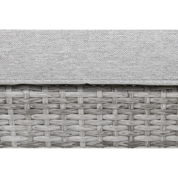 Largo Gray Outdoor Wicker Sofa Set, 4-Piece, image 2