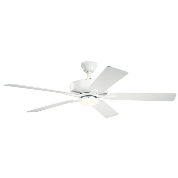 Basics Pro Designer White 52-Inch LED Ceiling Fan, image 1