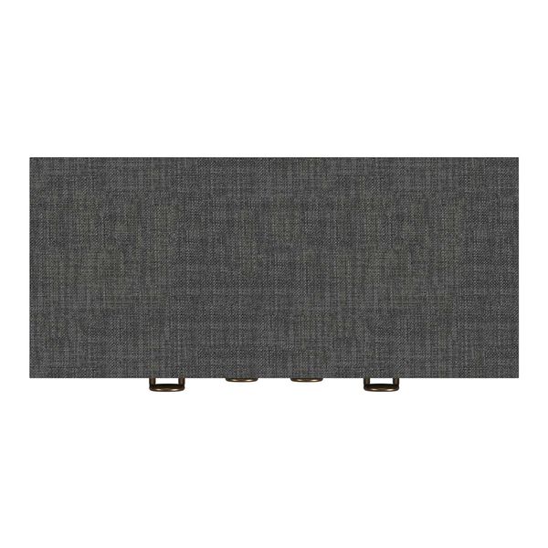 Chatham Charcoal Raffia Two Drawer Cabinet, image 5