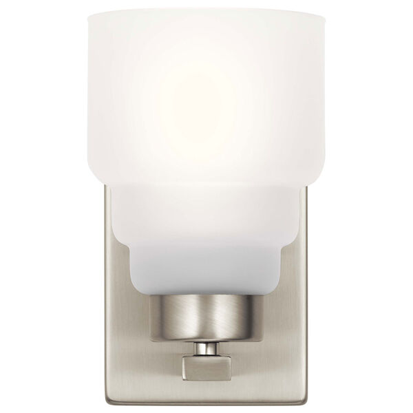 Vionnet Brushed Nickel One-Light Wall Sconce, image 2