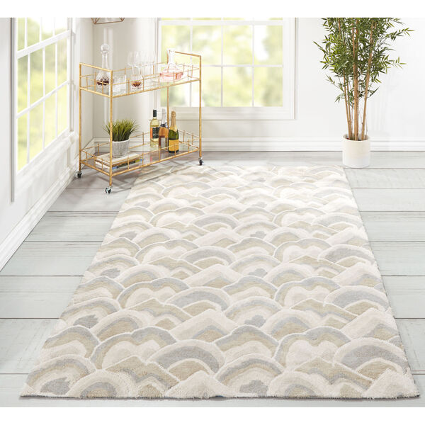 Embrace Adventure Taupe Runner: 2 Ft. 3 In. x 8 Ft., image 2