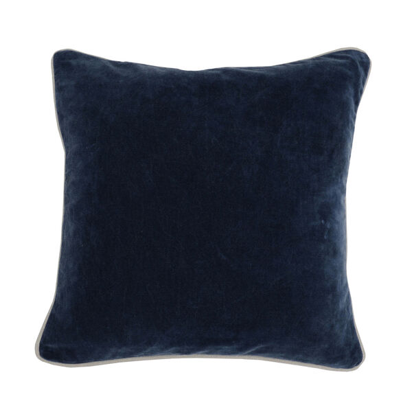 Colby Navy Throw Pillow, image 1