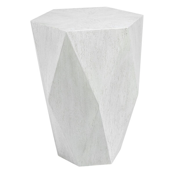 Volker White Ceruse Side Table, image 3