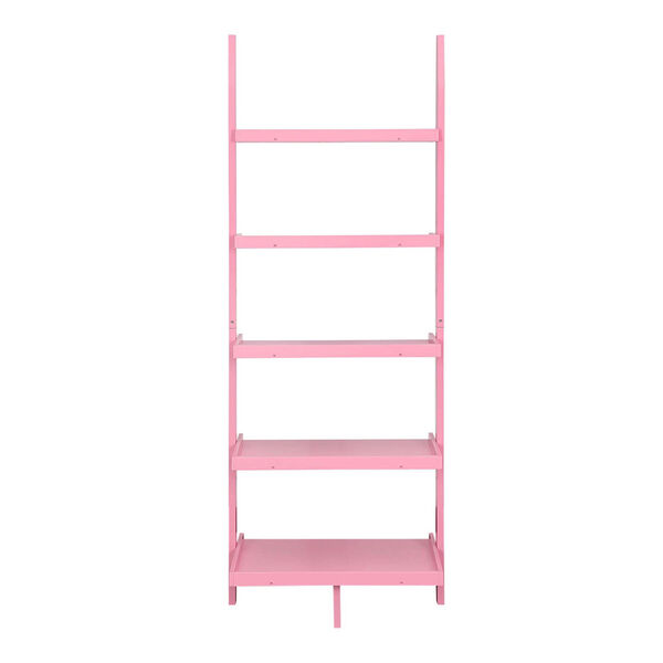 American Heritage Light Pink Bookshelf Ladder, image 5