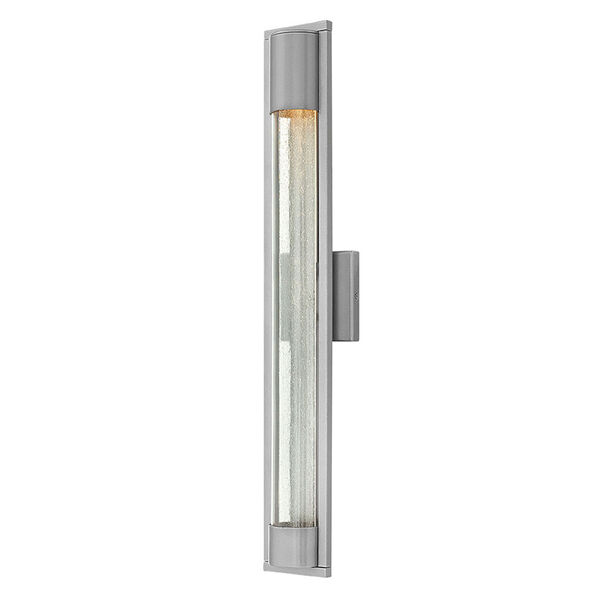 Mist Satin Black One-Light Outdoor 28.5-Inch Large Wall Mount, image 1