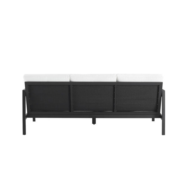 Monica Black and White Outdoor Sofa, image 6