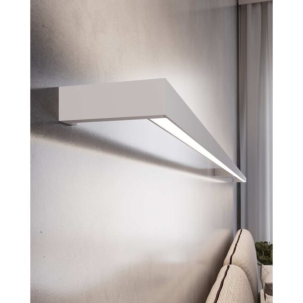 Thin-Line Satin White LED 96-Inch Wall Bar, image 5