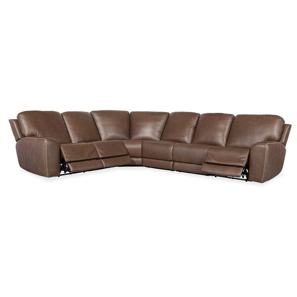 Light Brown Torres Six-Piece Power Sectional, image 4