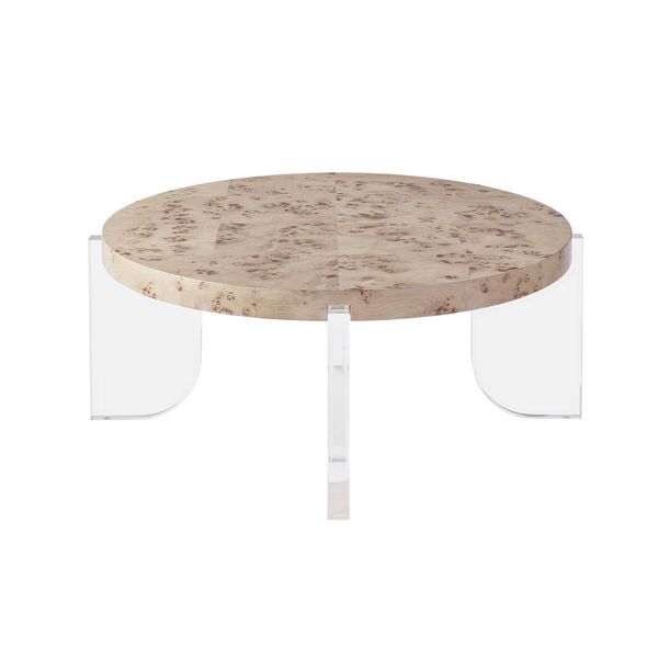 Tranquility Aerial Brown Cocktail Table, image 1