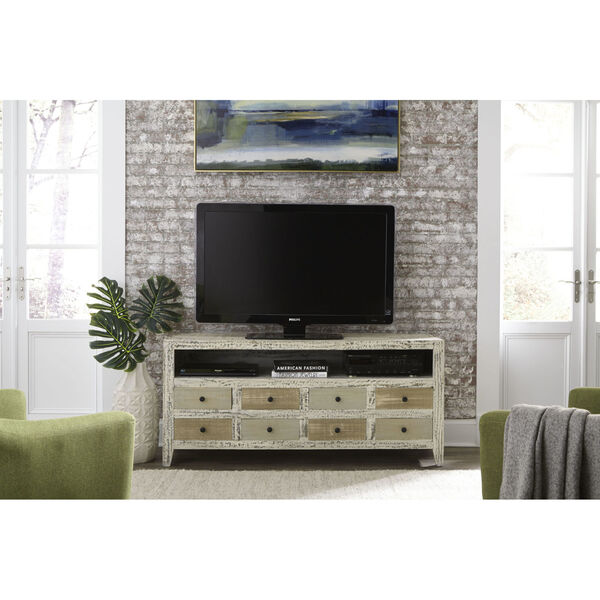 Mojave Neutral Distressed Entertainment Console, image 1