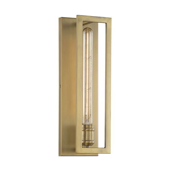 Clifton Warm Brass One-Light Wall Sconce, image 3