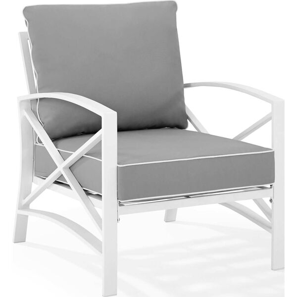 Kaplan Outdoor Metal Armchair, image 4