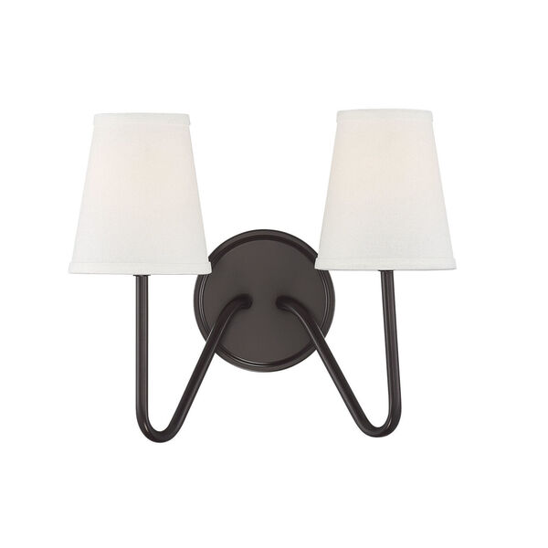 Lyndale Oil Rubbed Bronze Two-Light Wall Sconce, image 1