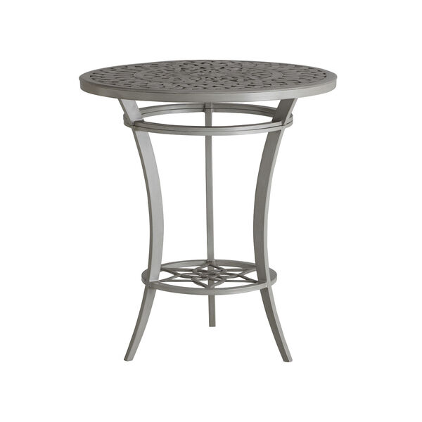 Silver Sands Soft Gray High/Low Bistro Table, image 1