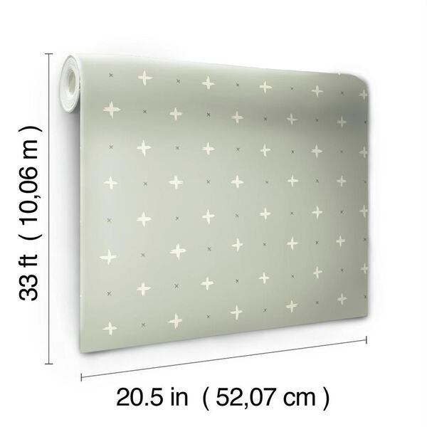 Cross Stitch Grey Wallpaper, image 4
