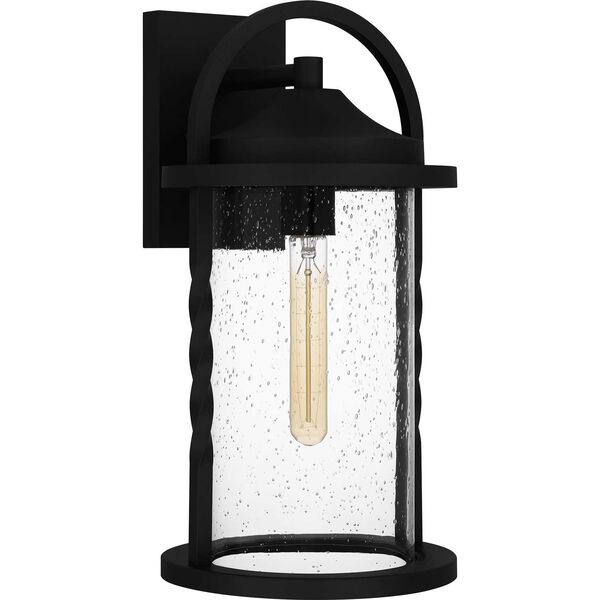 Reece Earth Black One-Light Outdoor Wall Mount, image 4