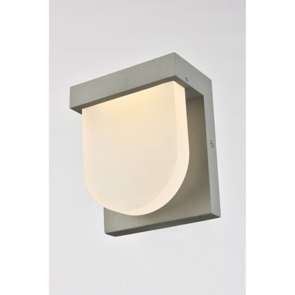 Raine Silver Six-Light LED Outdoor Wall Sconce, image 3