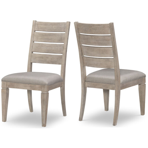 Milano by Rachael Ray Sandstone Ladder Back Side Chair, image 6