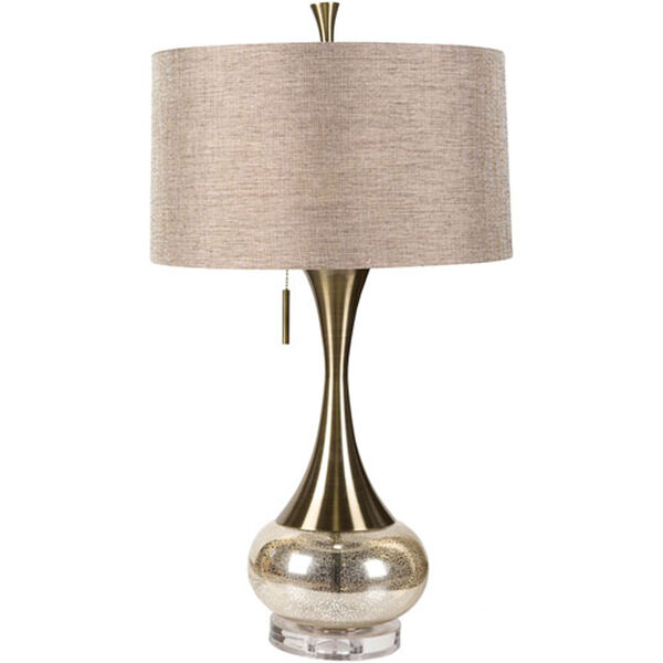 Linden Silver Two Light Table Lamp, image 1