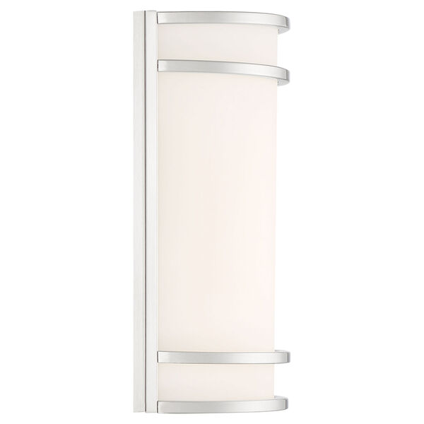 Lola Silver Outdoor One-Light Wall Sconce, image 3