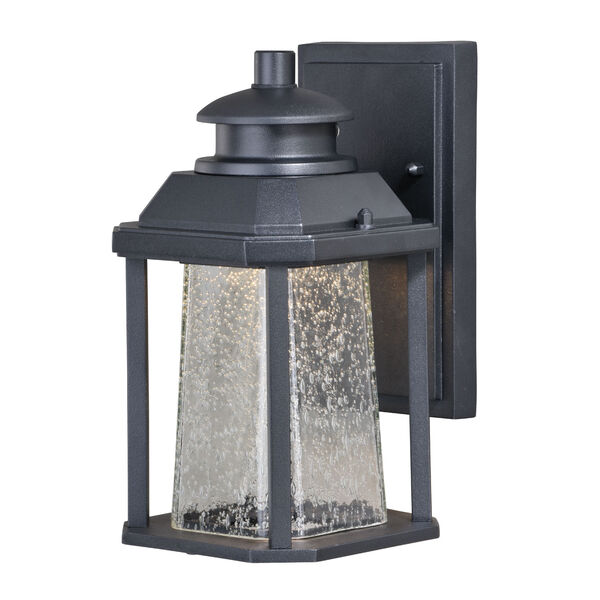 Freeport Textured Black 5.5-Inch LED Outdoor Wall Light, image 1
