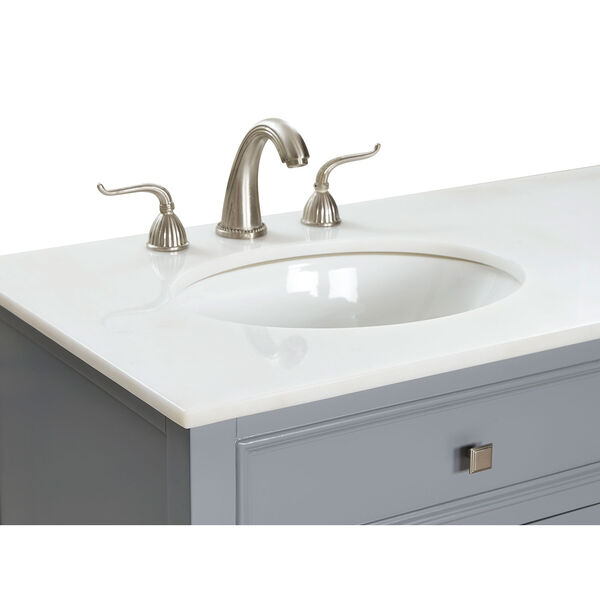 Cape Cod Gray 21-Inch Vanity Sink Set, image 6
