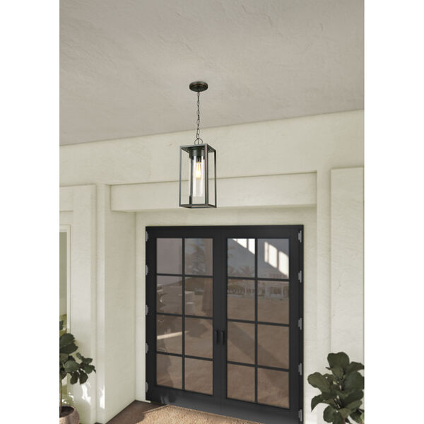 Walker Hill Oil Rubbed Bronze One-Light Outdoor Pendant, image 2
