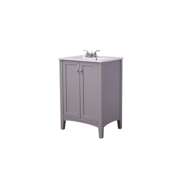 Mod Grey Vanity Washstand, image 3