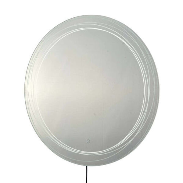 Mojave Chrome Round 36-Inch LED Mirror, image 5