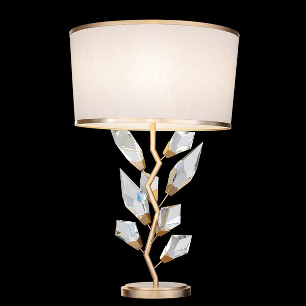 Foret Gold White One-Light Table Lamp, image 1