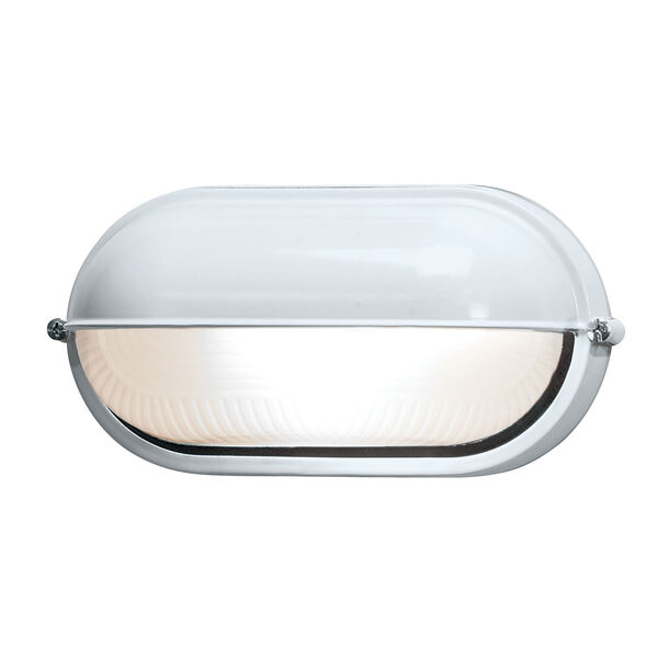 Nauticus White One-Light LED Outdoor Wall Sconce, image 1