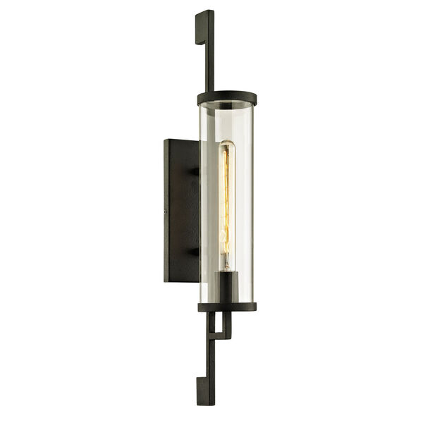 Park Slope Forged Iron Medium One-Light Outdoor Wall Sconce with Dark Bronze, image 1