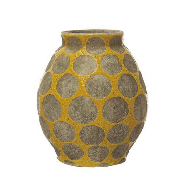 Yellow Terra-Cotta Vase, image 1