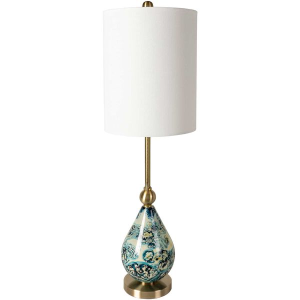 Snicarte Brass One-Light Table Lamp, image 1